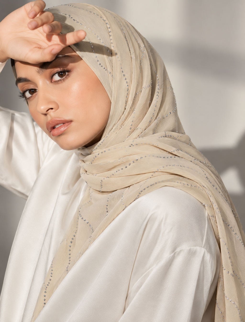 Modest Forever Delicate Wave Stitch Hijab