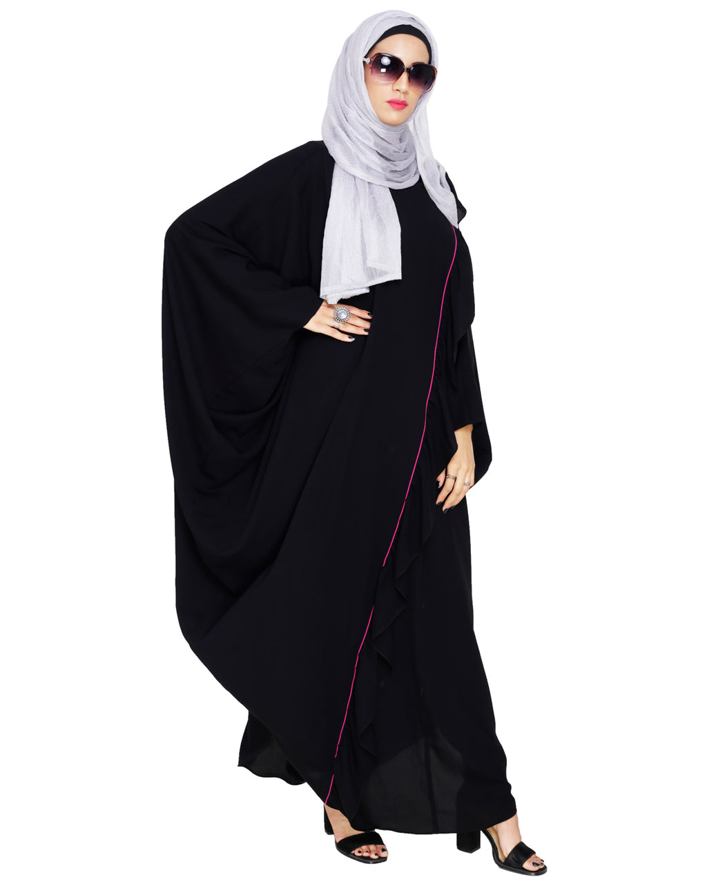 Chic Ruffle Kaftan
