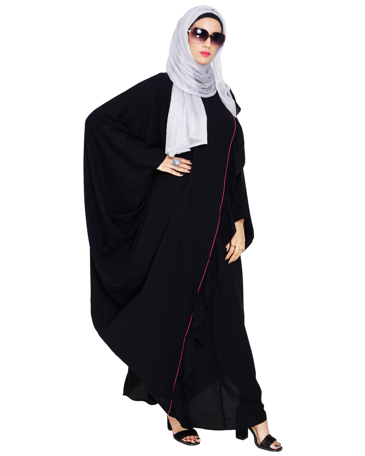 Chic Ruffle Kaftan