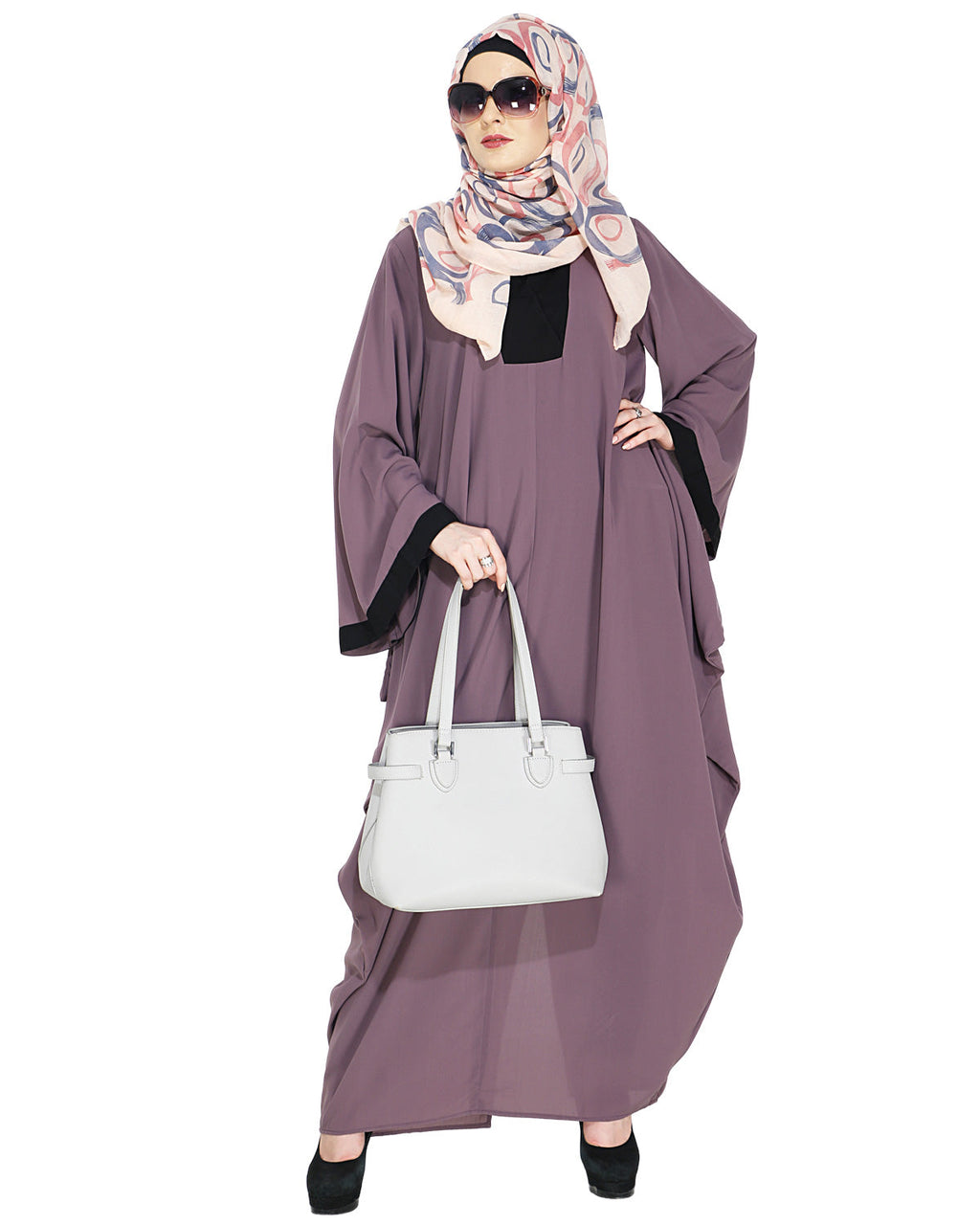 Plum Casual Kaftan Purple