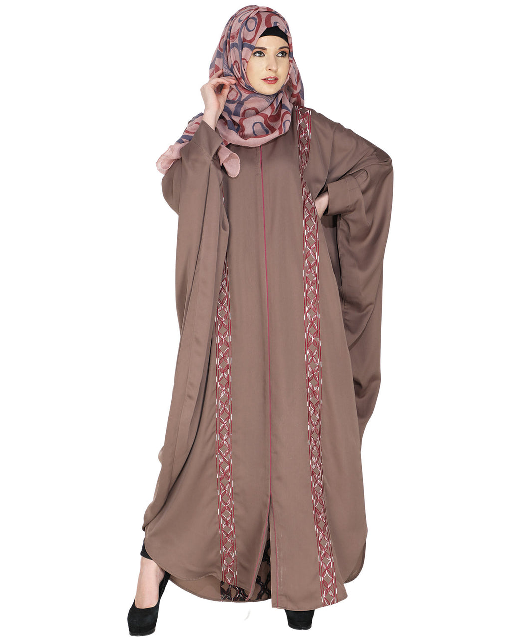 Ravishing Black Kaftan Brown