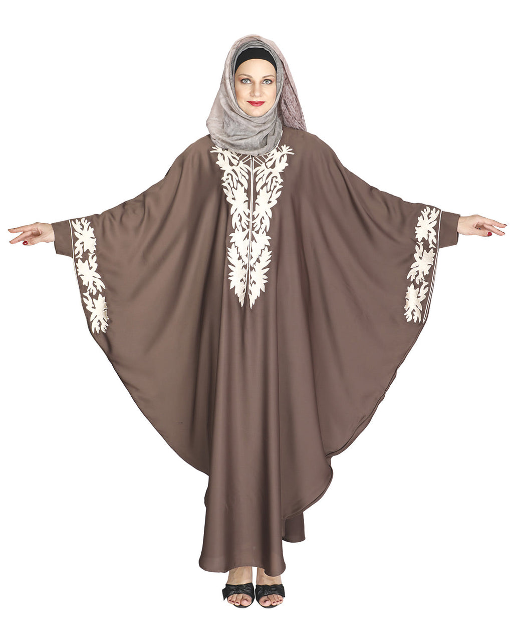 Aesthetically Elegent Kaftan Purple