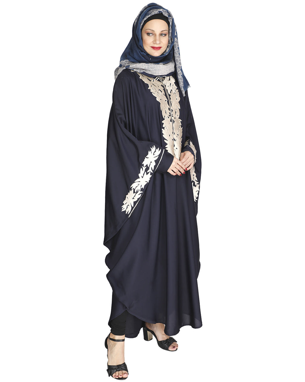 Aesthetically Elegent Kaftan Blue