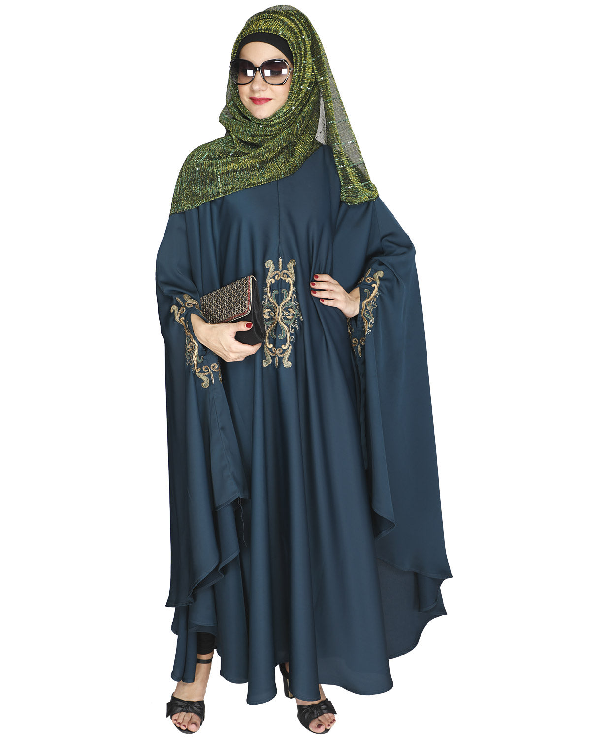 Irani Kaftan Blue One Size