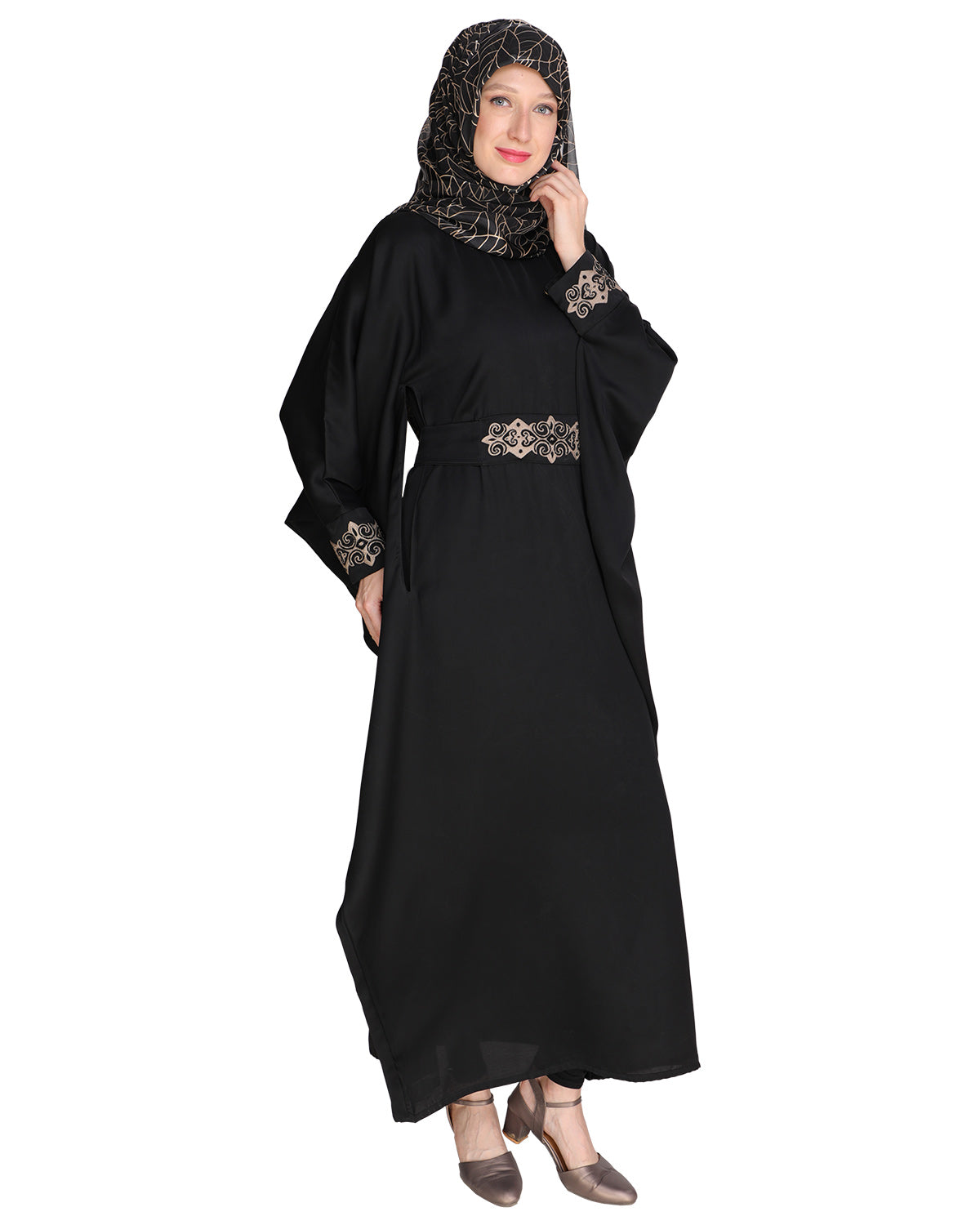 Amazeballs Black Kaftan Black