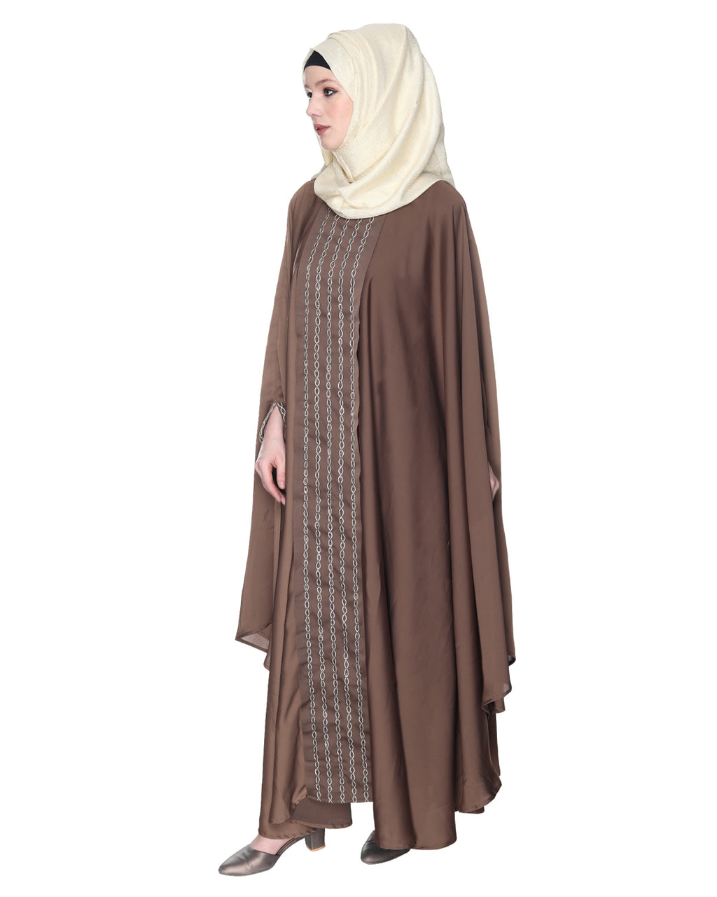 Festive Glittering Embroidered Kaftan