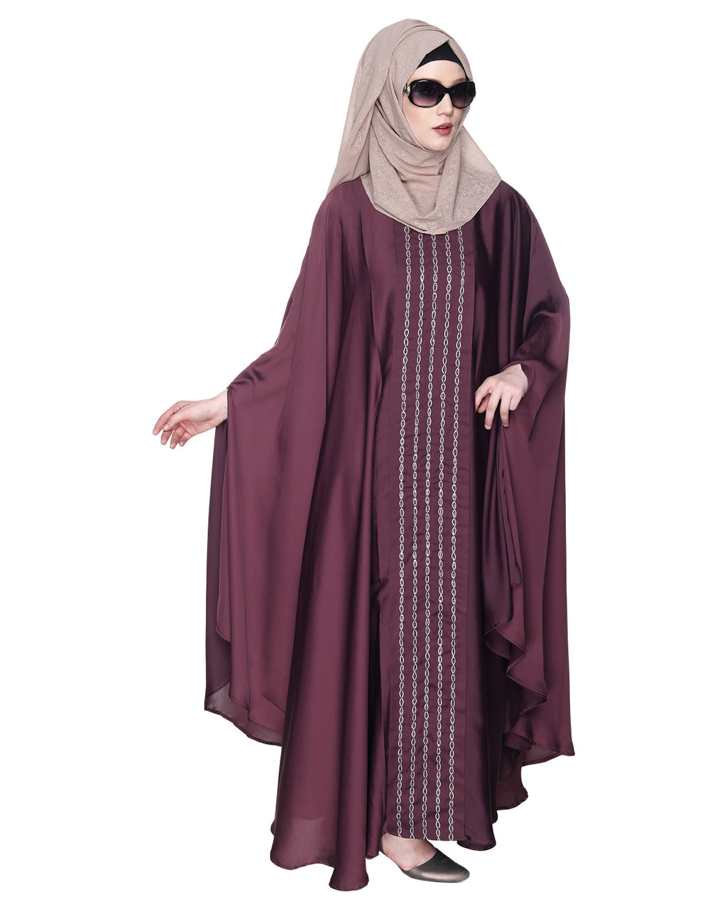 Festive Glittering Embroidered Kaftan