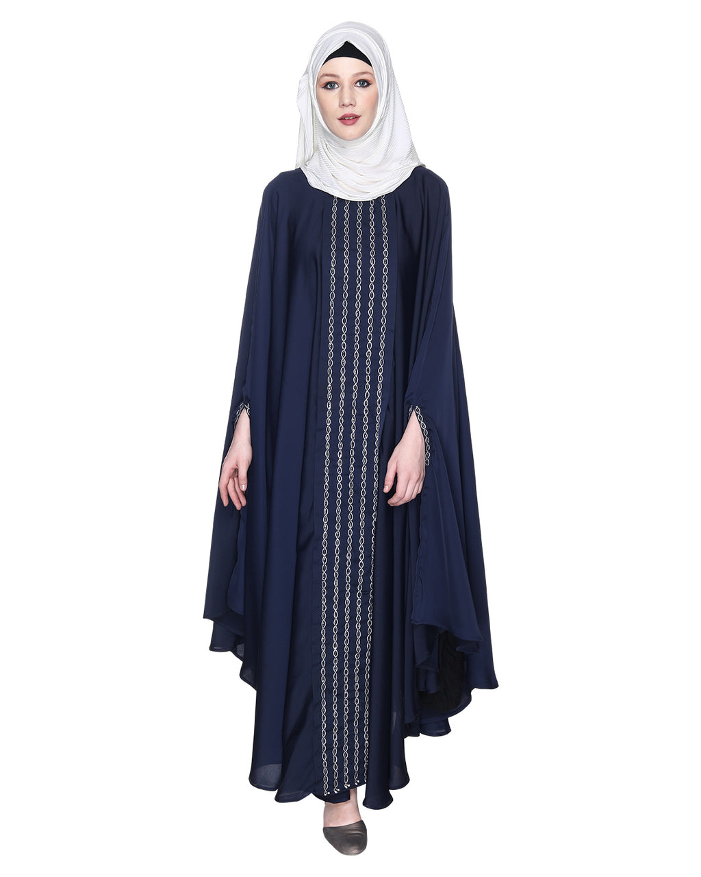 Festive Glittering Embroidered Kaftan