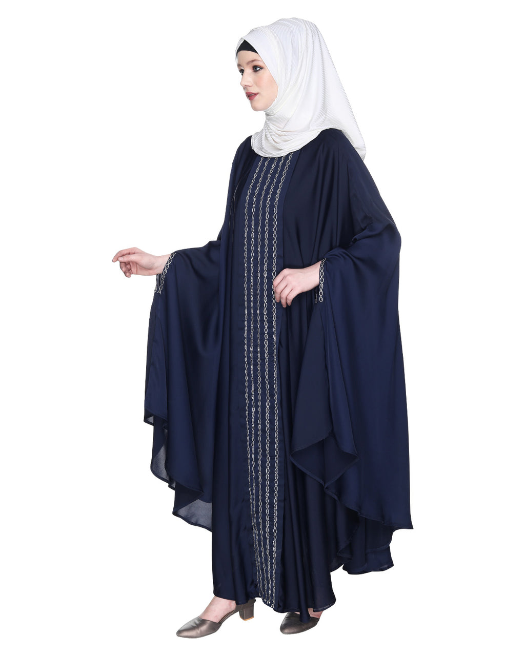 Festive Glittering Embroidered Kaftan