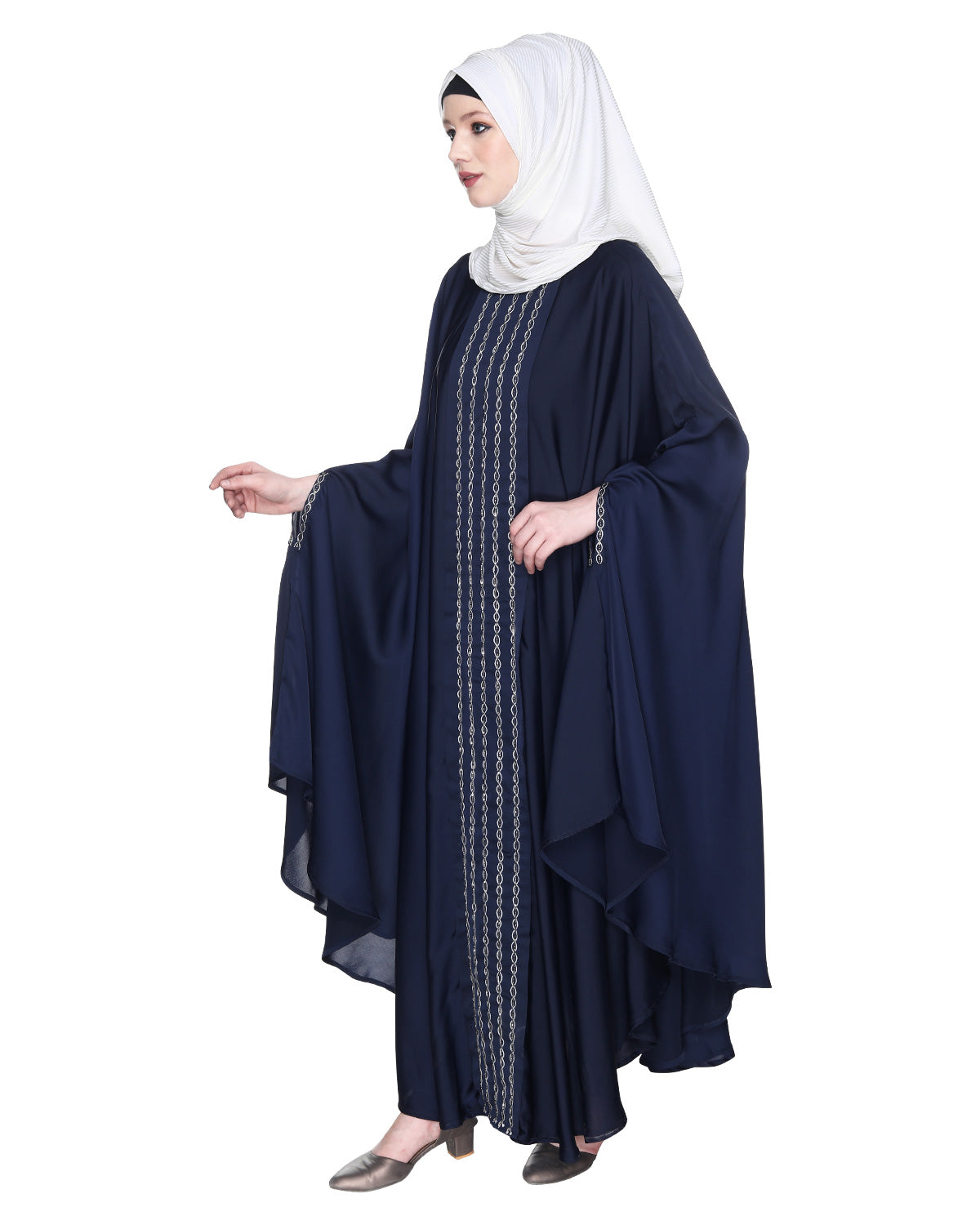 Festive Glittering Embroidered Kaftan