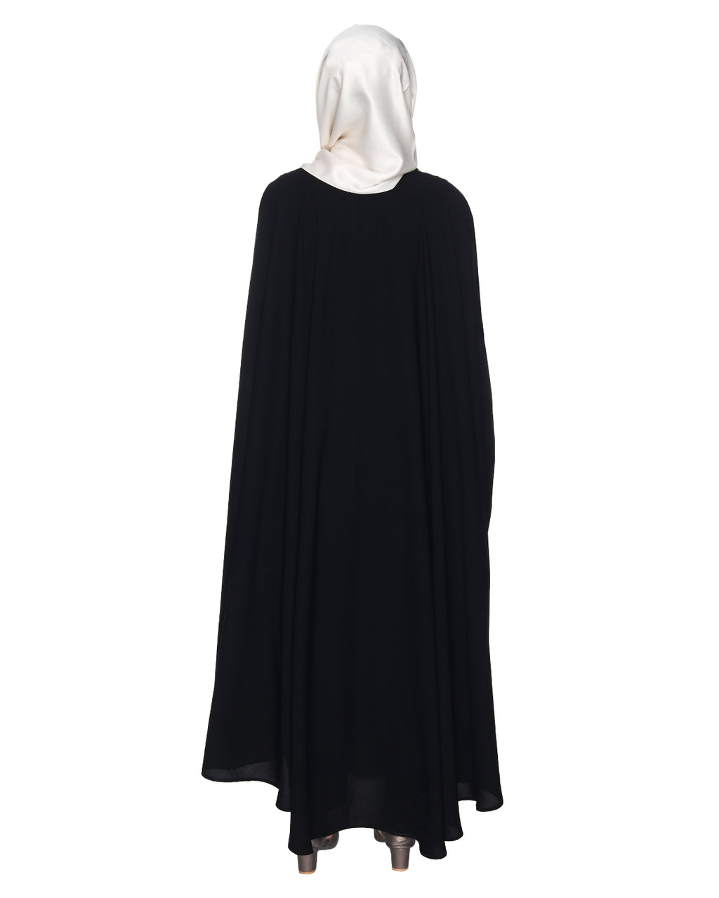 Single Layered Black Luxury Irani Kaftan