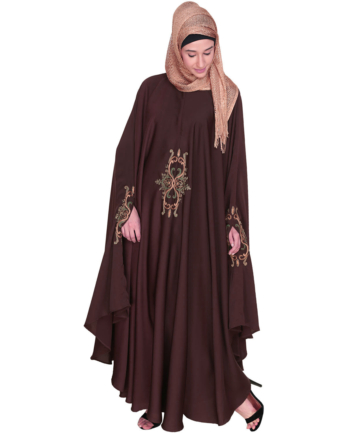Irani Kaftan Wine One Size