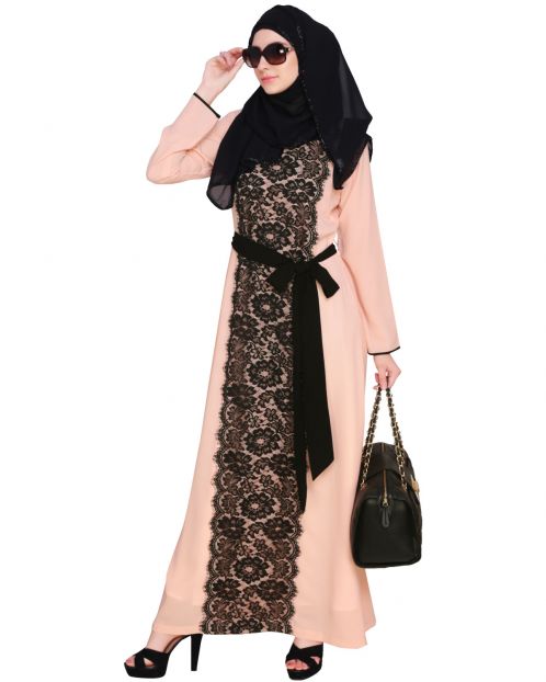 Lace Abaya Dress