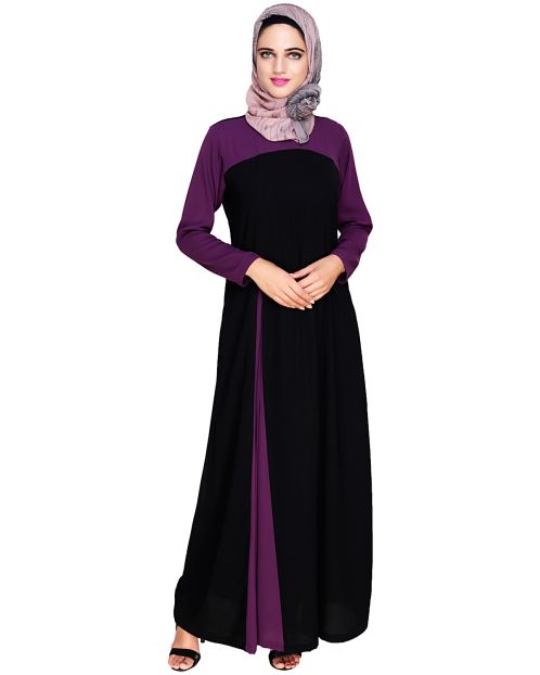 Accordion Side Pleated Abaya