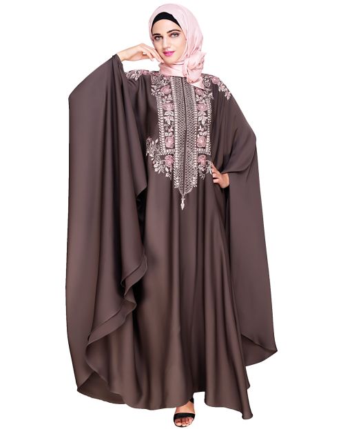 Royal Brown Irani Kaftan