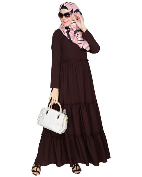 Modest Brown Abaya