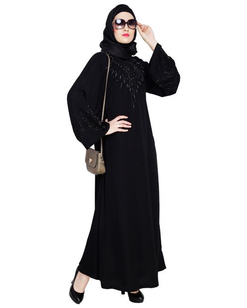 Ornate Black Style Abaya