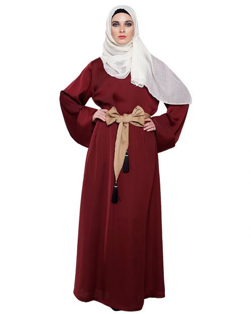 Chic Tasseled Dubai Style Abaya