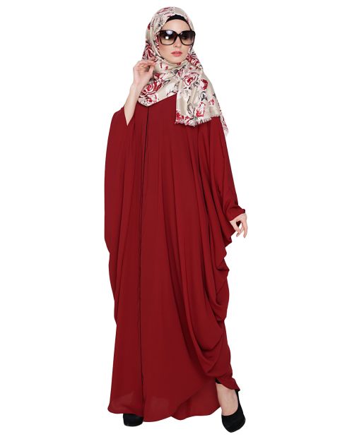 Breezy Wine Kaftan