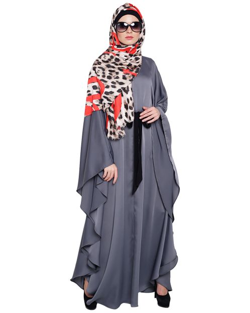 Lavish Gray Kaftan