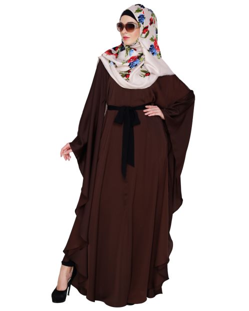 Lavish Dark Brown Kaftan