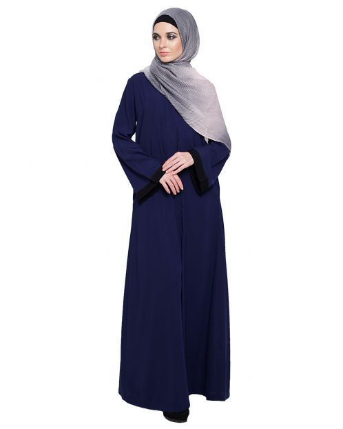 Vintage Blue Abaya