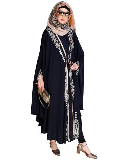 Jacket Style Blue Kaftan