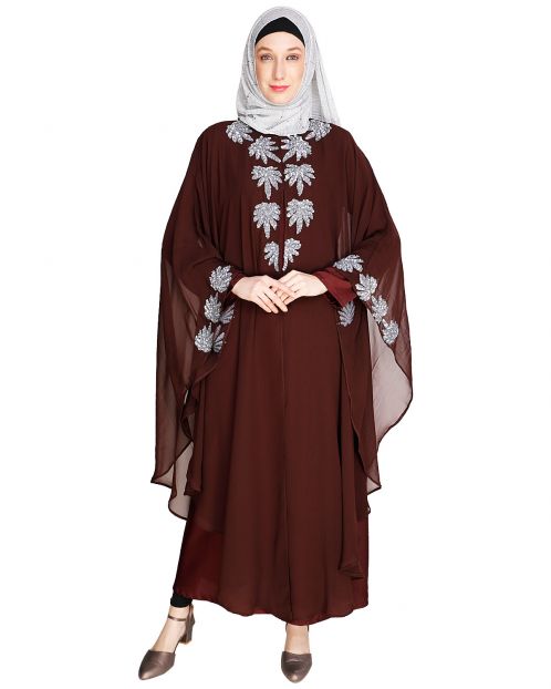 Sequence Enriched Wine Kaftan