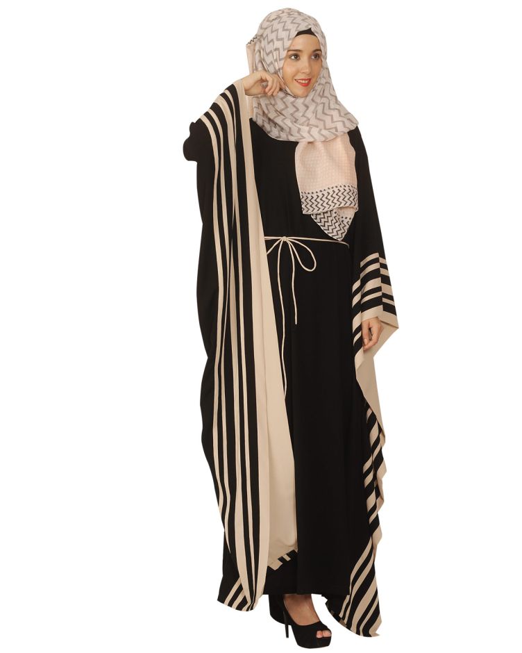 abaya border design