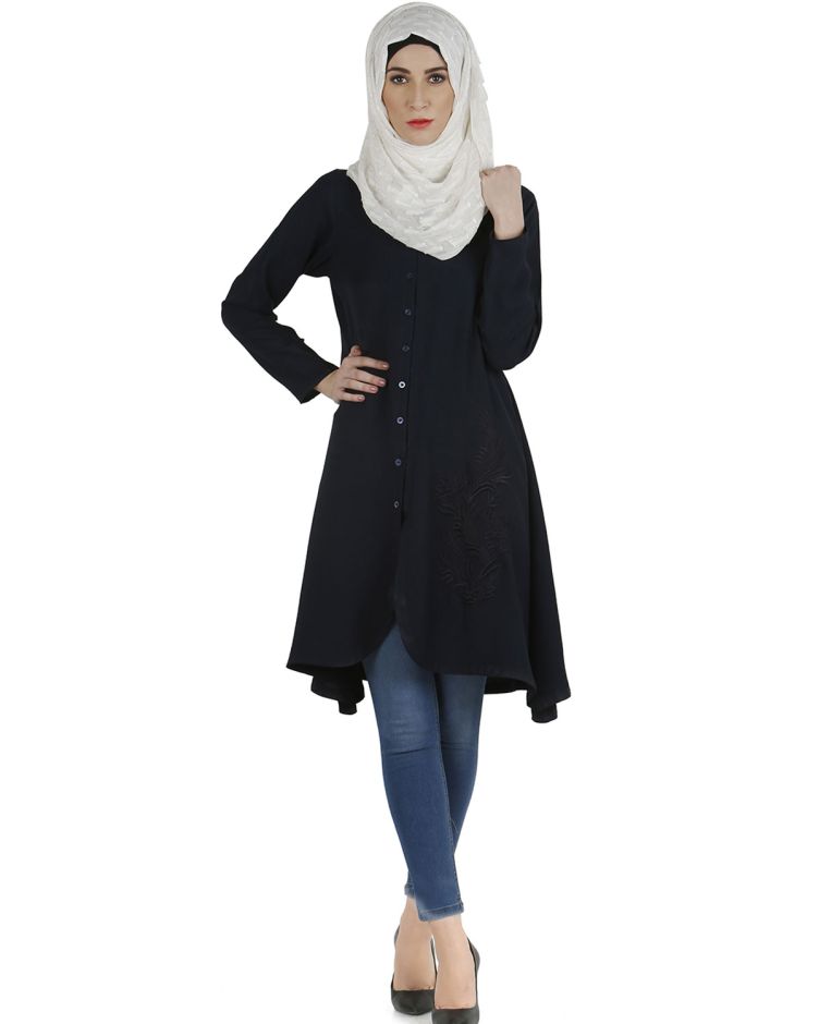 Short dress with new arrivals hijab