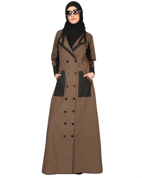Trench Coat Style Abaya