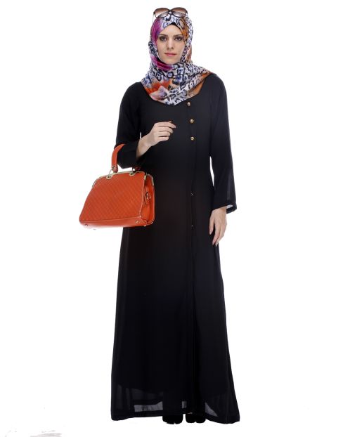 Classic Black Abaya