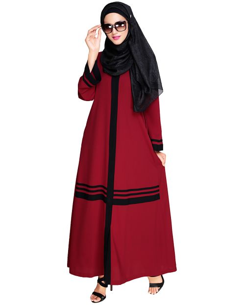 Elementary Wine Abaya