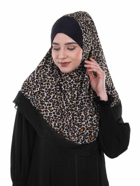 Leopard Print Ready to Wear Maryam Hijab