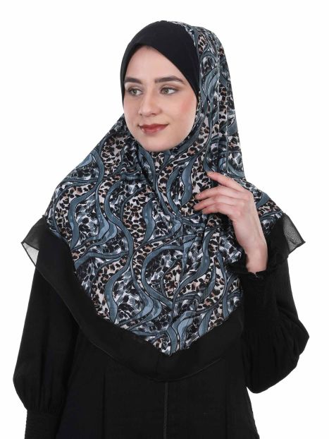 Abstract Print Ready to Wear Maryam Hijab