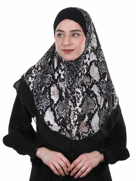 Snake Print Ready to Wear Maryam Hijab
