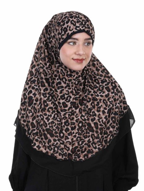 Cheetah Print Ready to Wear Maryam Hijab
