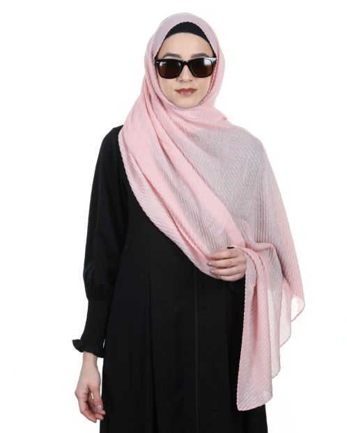 Super Stylish Light Pink Hijab