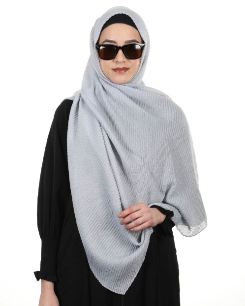 Super Stylish Light Grey Hijab