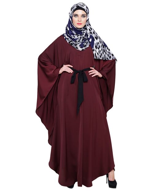 Lavish Wine Kaftan