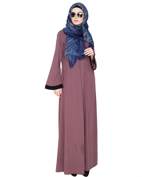 Vintage Purple Abaya