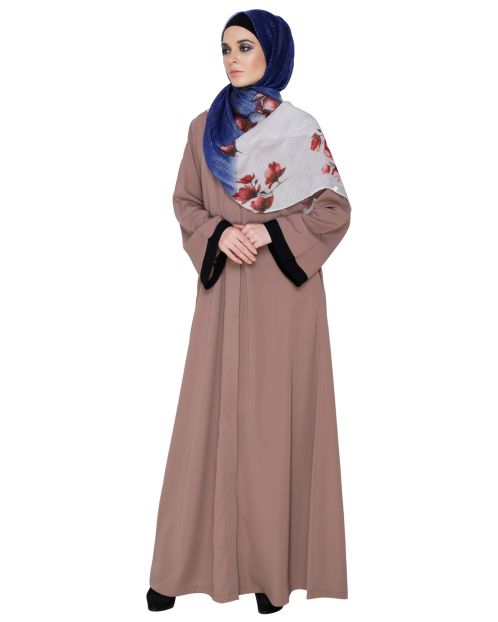 Vintage Coffee Brown Abaya