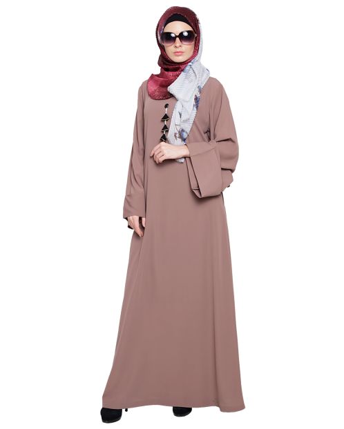 Classy Coffee Brown Abaya