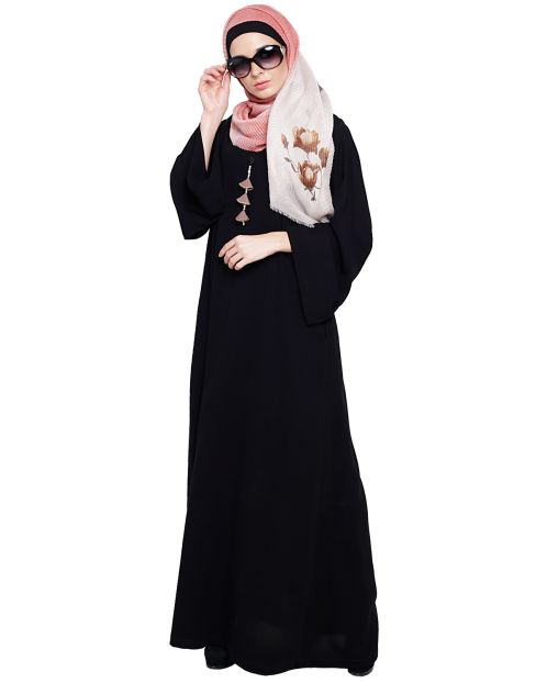 Classy Black Abaya