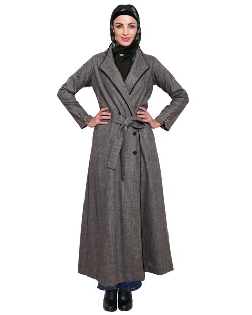 Long abaya jacket hotsell
