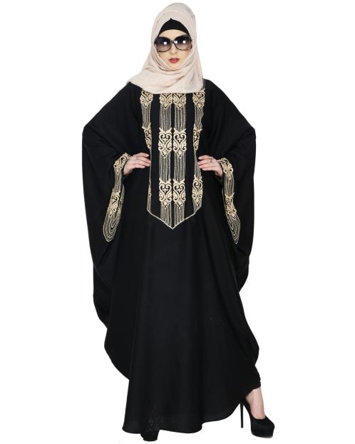 Majestic Black Formal Kaftan