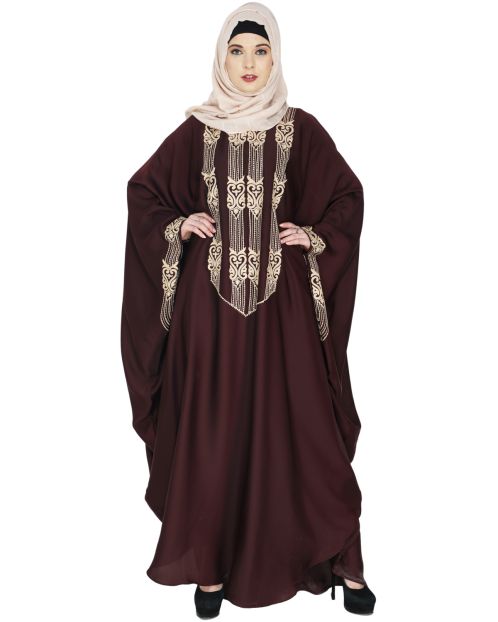 Majestic Brown Formal Kaftan