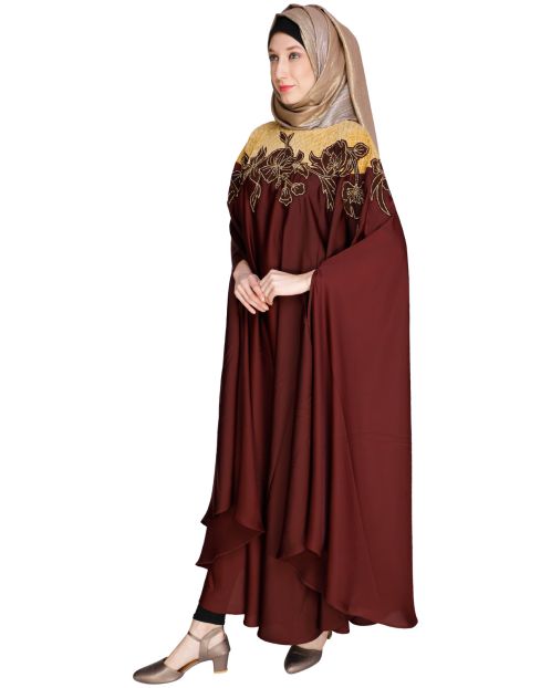 Opulent Wine Kaftan