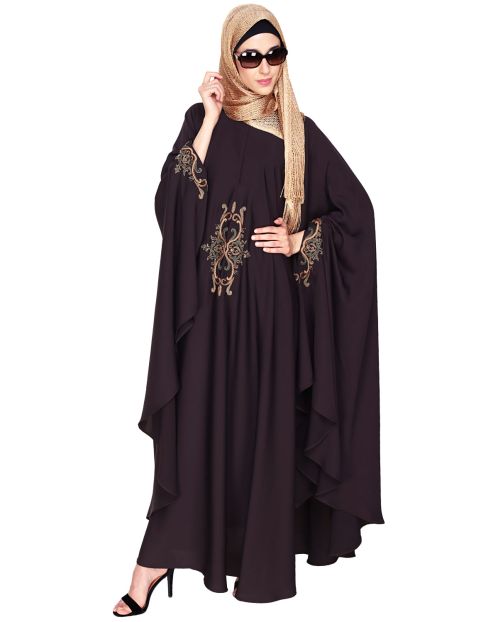 Dark Purple Irani Kaftan