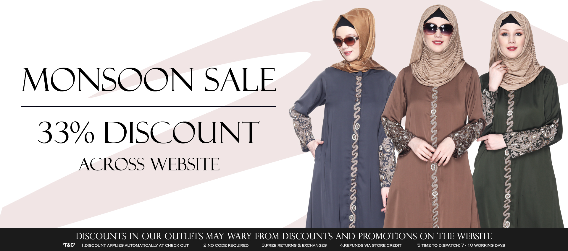 33% Discount Across Website
